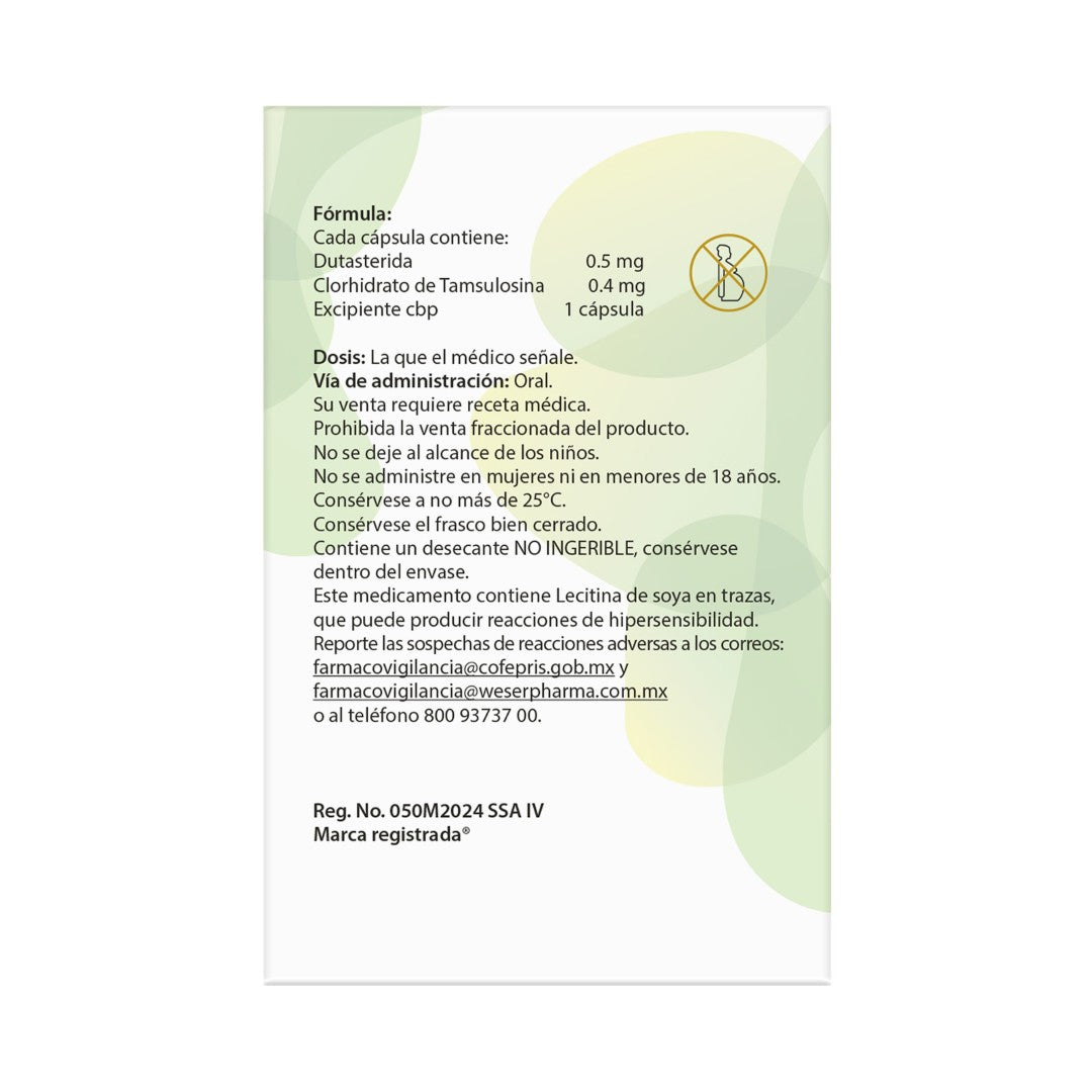 Flucisten Duo 0.5/0.4 Mg Con 30 Capsulas