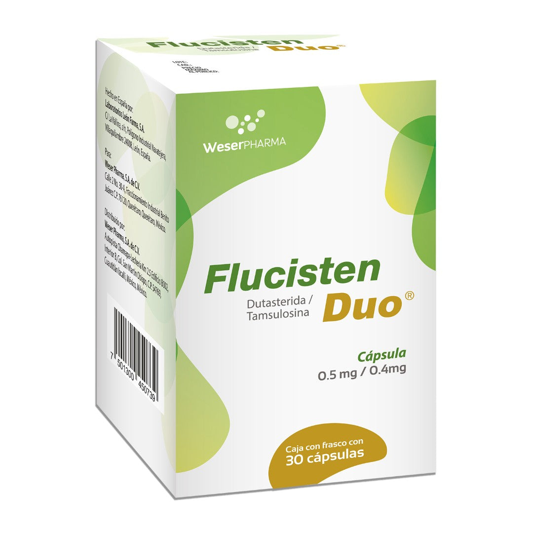 Flucisten Duo 0.5/0.4 Mg Con 30 Capsulas