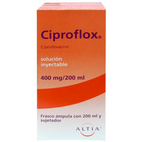 Ciproflox Inyectable 400 Mg 200 Ml