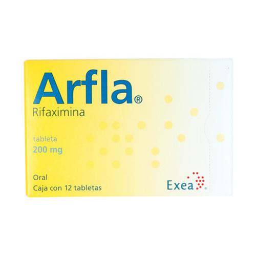 Arfla (Rifaximina) 200 Mg Con 12 Tabletas