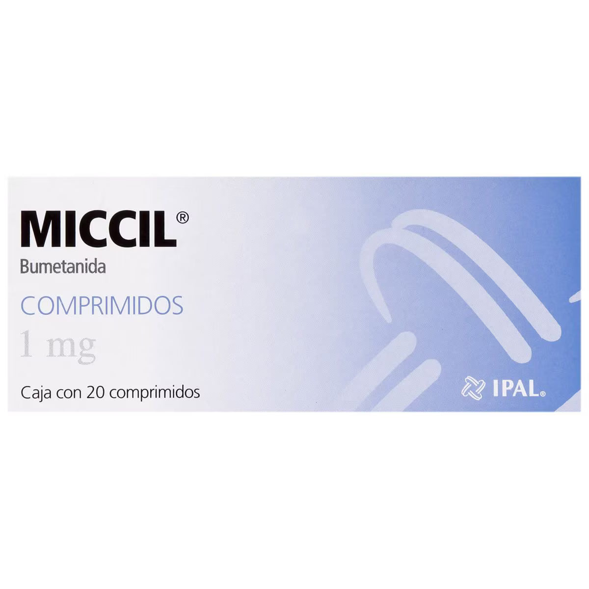 Miccil 1 Mg Con 20 Comprimidos