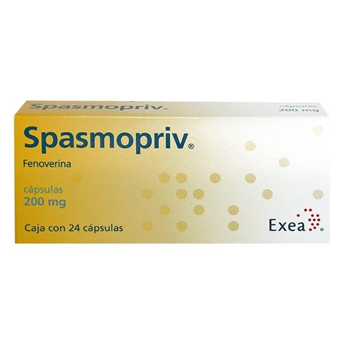 Spasmopriv 200 Mg  Con 24 Capsulas