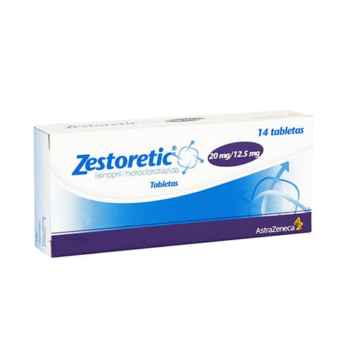 Zestoretic 20 Mg  Con 14 Tabletas