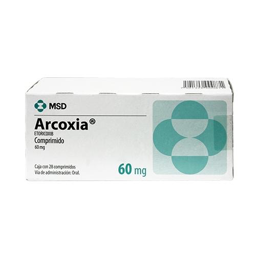 Arcoxia 60 Mg Con 28 Comprimidos