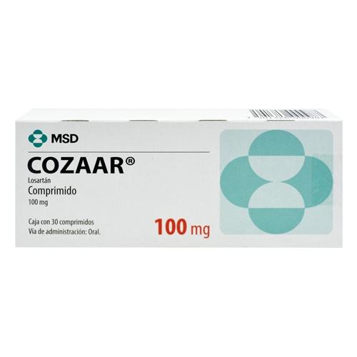 Cozaar 100 Mg Con 30  Comprimidos