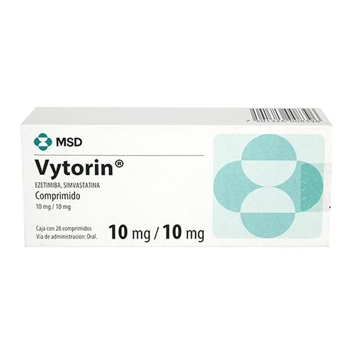 Vytorin 10/10 Mg Con 28 Comprimidos