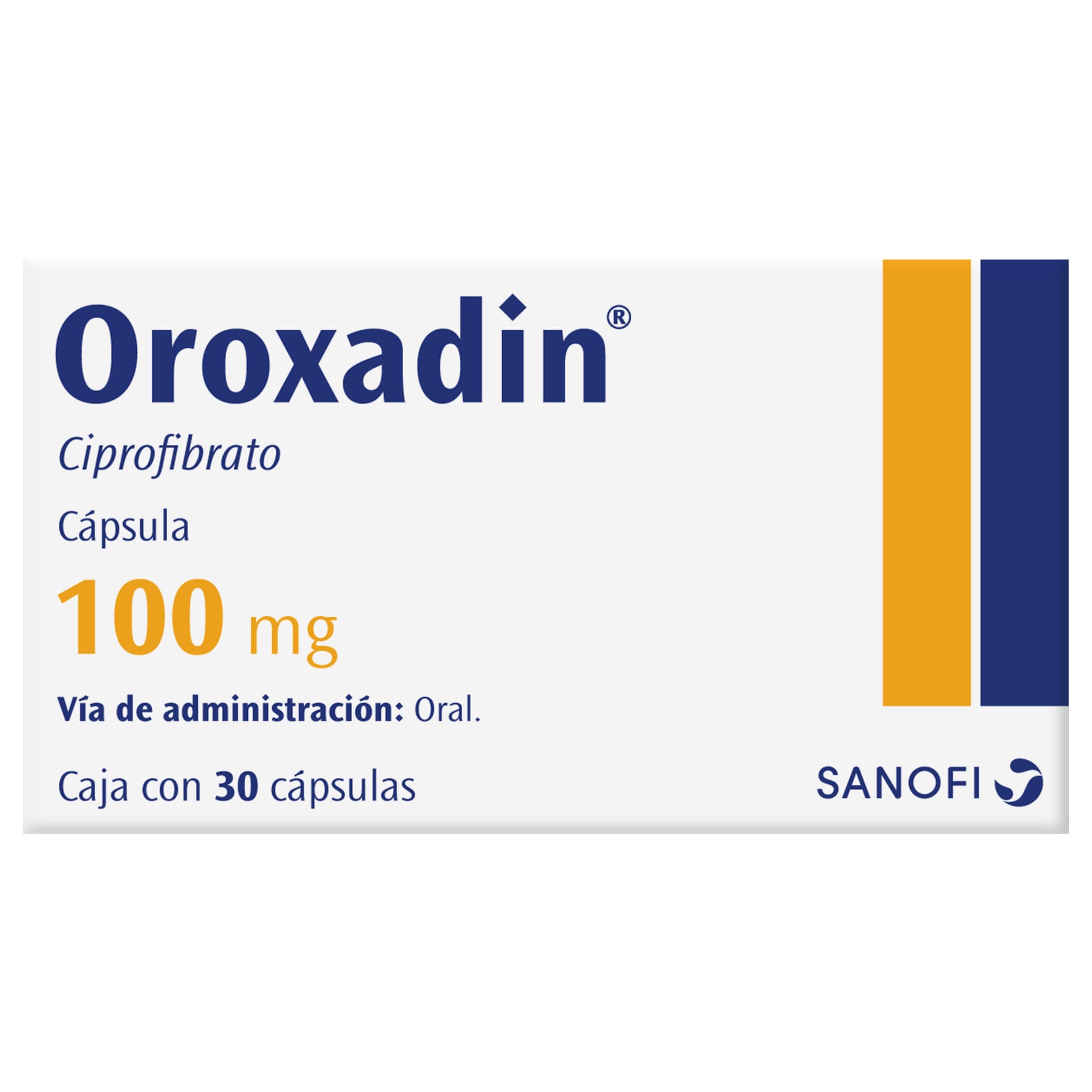 Oroxadin 100 Mg Con 30 Capsulas