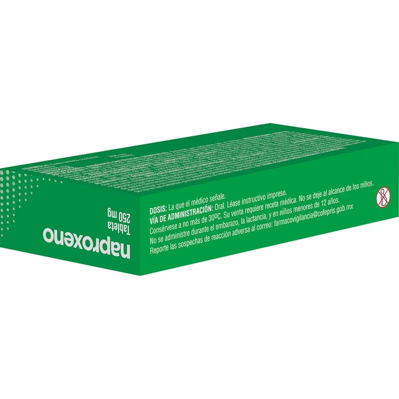 Naproxeno 250 Mg Con 30 Tabletas Amsa