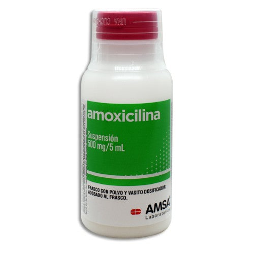 Amoxicilina 500 Mg/5 Ml Suspension 75 Ml