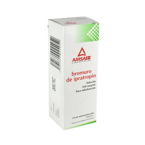 Bromuro De Ipratropio 250 Mcg/Ml Para Nebulizar