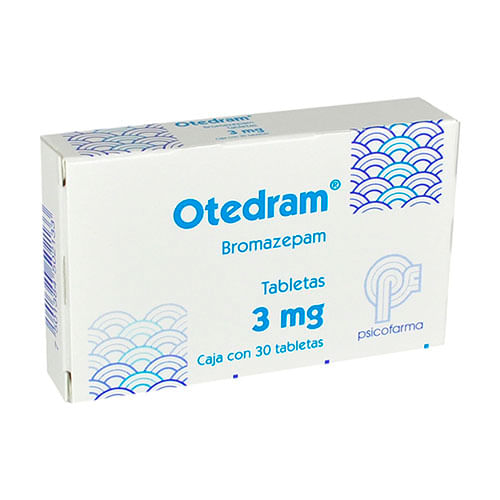 Otedram 3 Mg Con 30 Tabletas