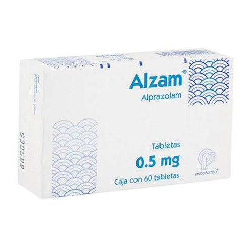 Alzam 0.50 Mg Con 60 Tabletas