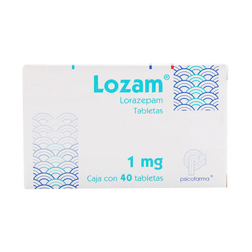 Lozam 1 Mg Con 40 Tabletas