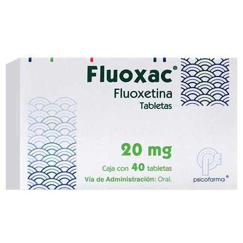 Fluoxac 20 Mg Tabletas Con 40