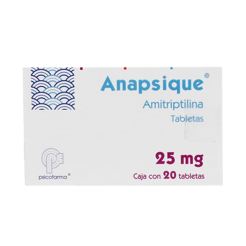 Anapsique 25 Mg Tabletas Con 20