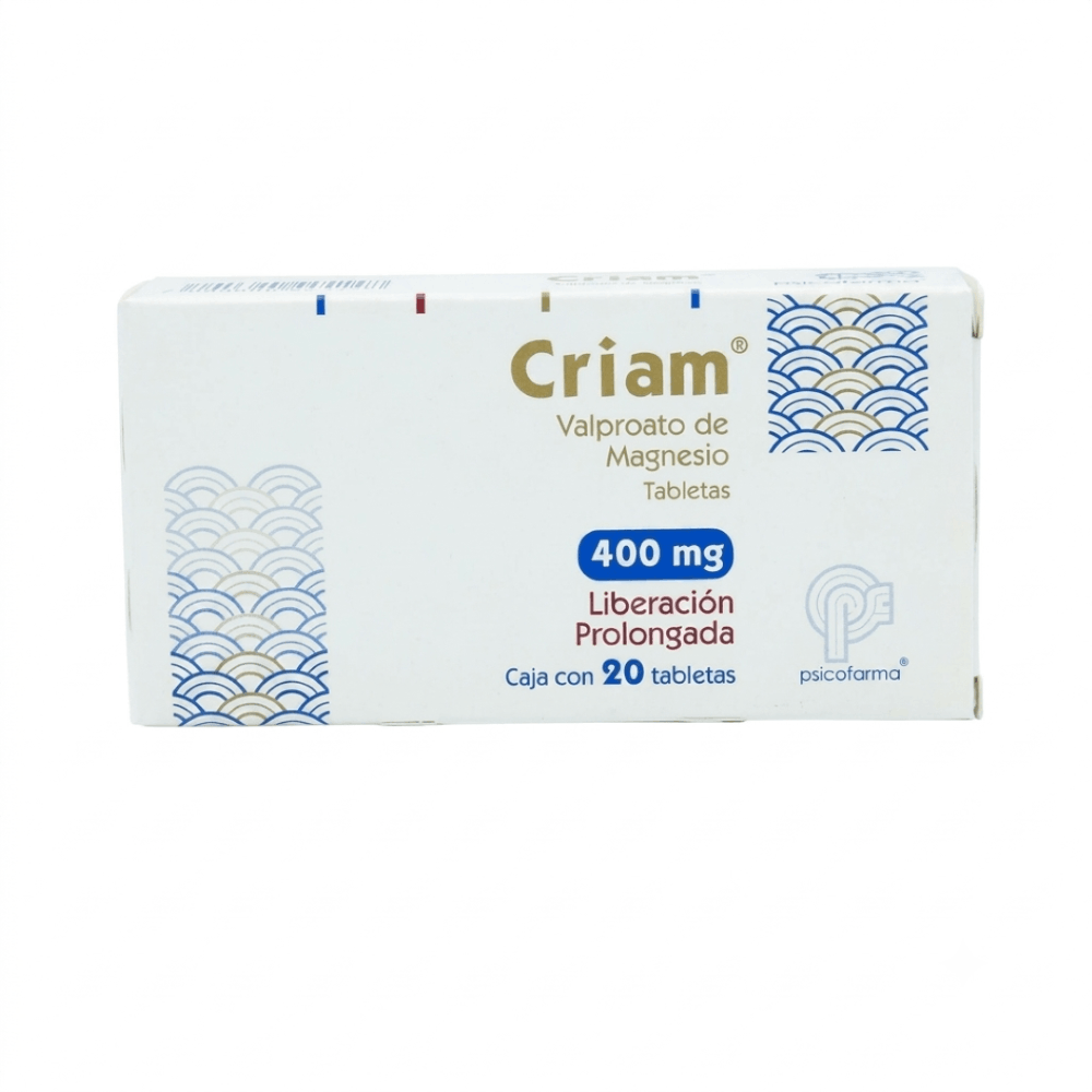 Criam 400 Mg Liberacion Prolongada Tab 20