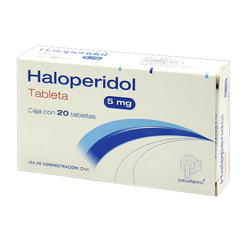 Haloperidol 5 Mg Con 20 Tabletas Psicofarma