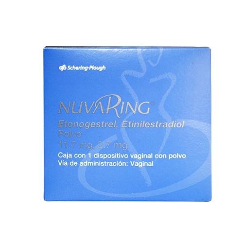 Nuvaring 11.7/2.7Mg Dispositivo Vaginal Polvo