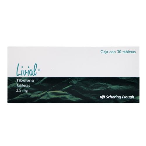 Livial 2.5 Mg Con 30 Tabletas