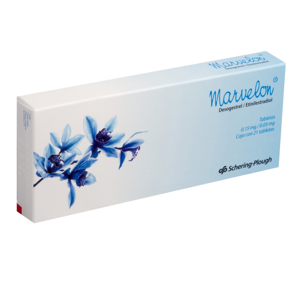 Marvelon 0.15/0.03 Mg Con 21 Tabletas