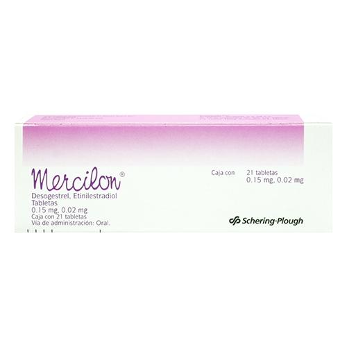 Mercilon 0.15/0.02 Mg Con 21 Tabletas