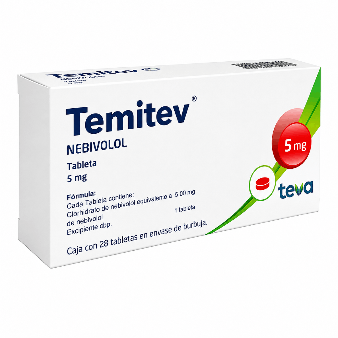 Temitev 5 Mg Con 28 Tabletas