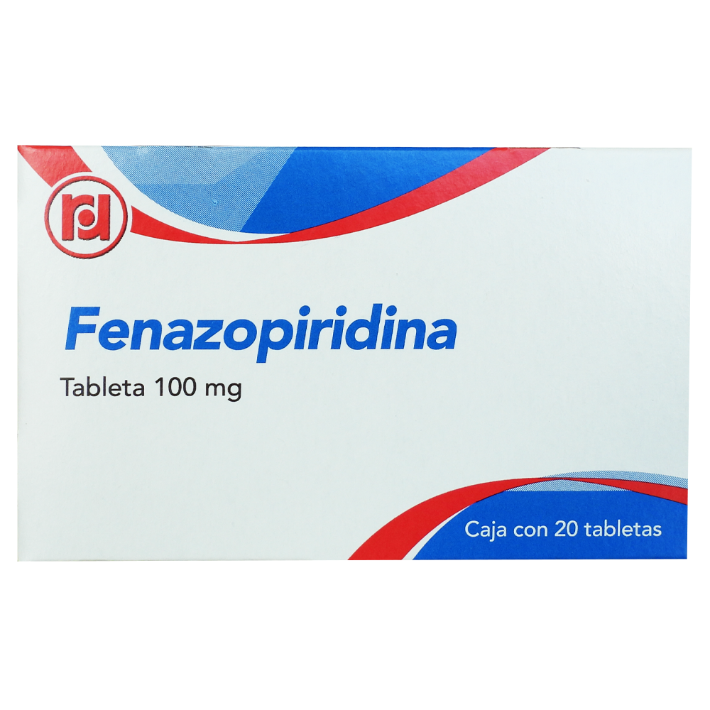 Fenazopiridina 100 Mg Con 20 Tabletas Bioresearch