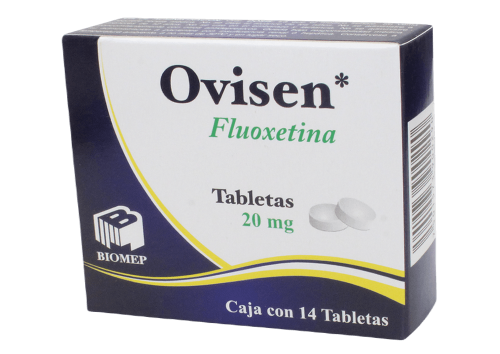 Ovisen (Fluoxetina) 20 Mg Con 14 Tabletas