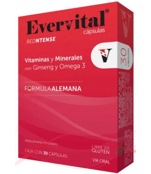 Evervital Vitaminico Mineral Con 30 Capsulas