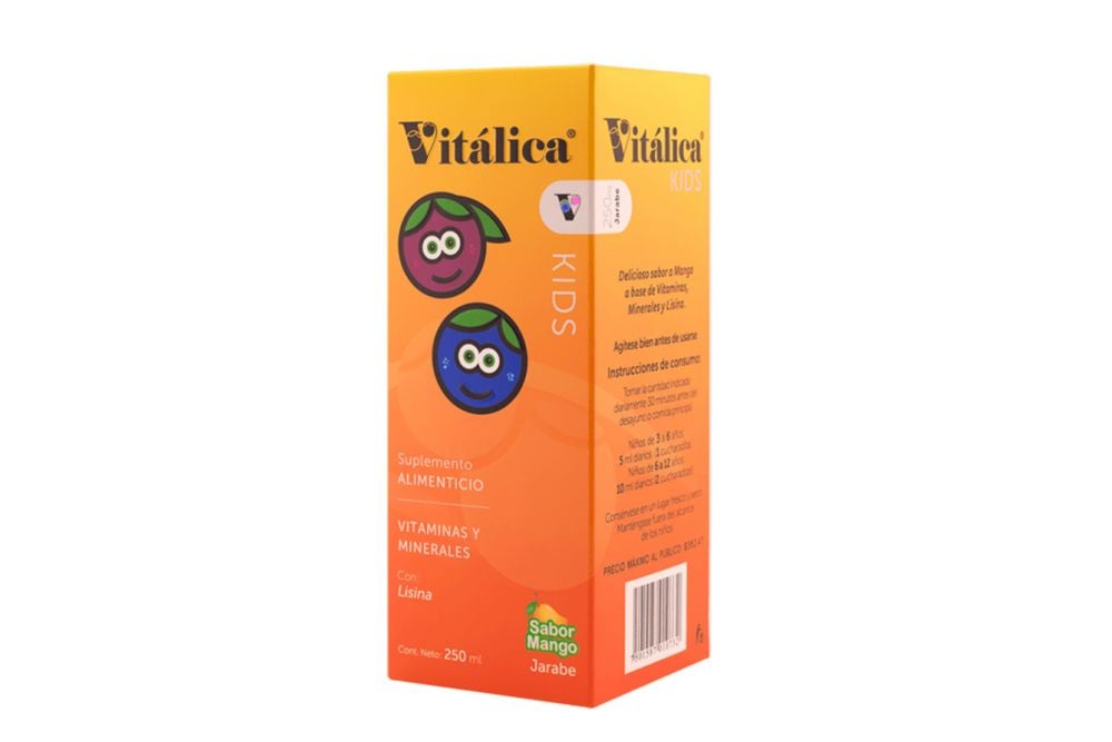 Vitalica Kids Jarabe 250 Ml