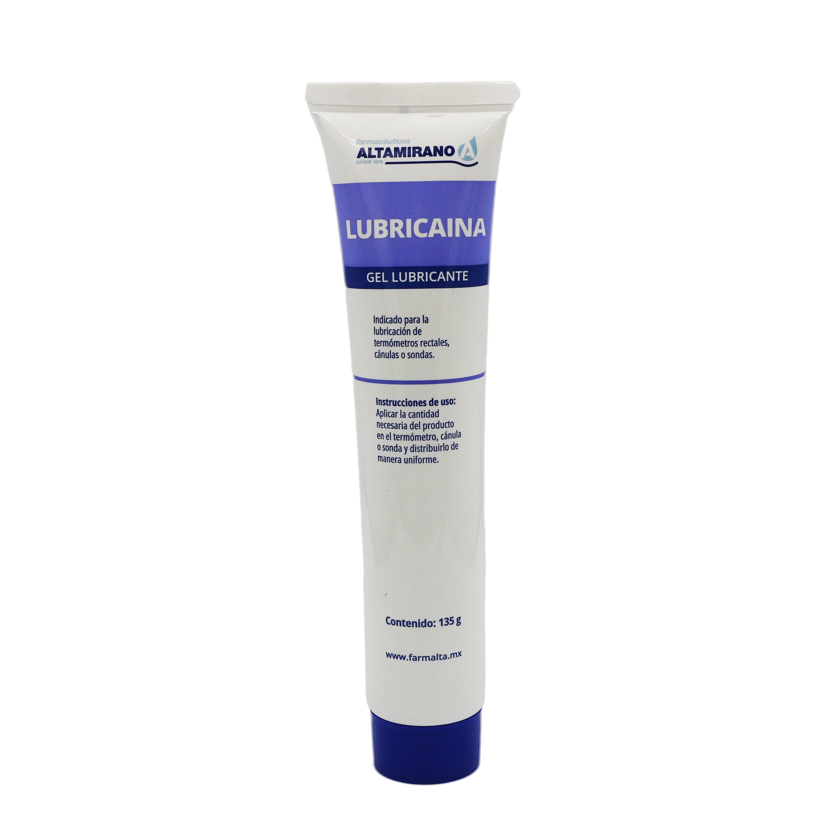 Lubricaina Con Lidocaina 135 G Altamira