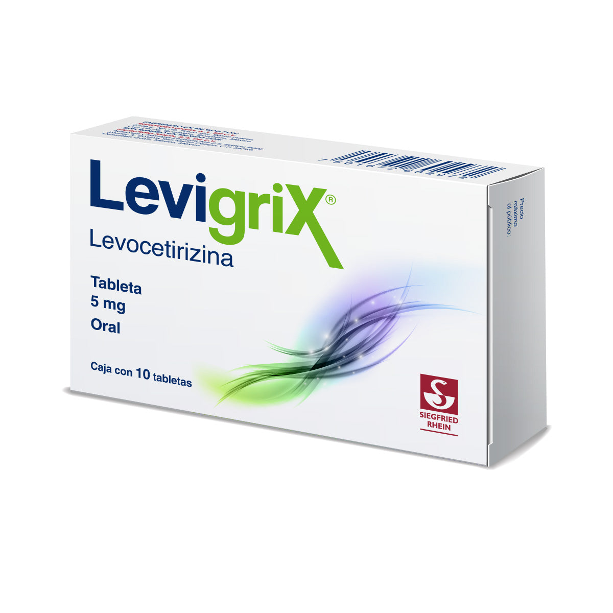 LEVIGRIX LEVOCETIRIZ 5 MG TABLETAS 10