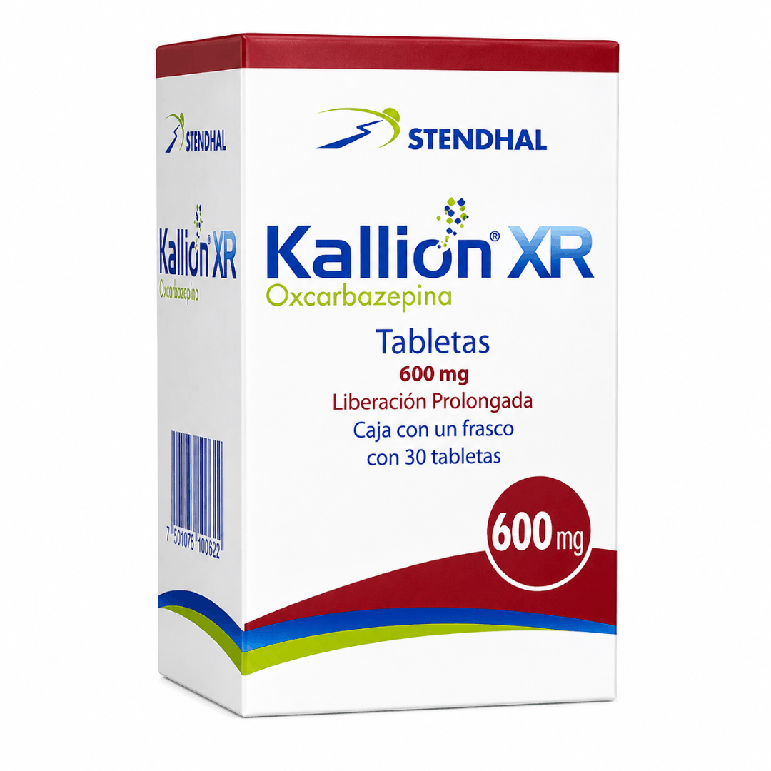 Kallion Xr 600 Mg Con 30 Tabletas