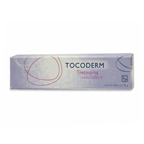 Tocoderm (Tretinoina) .050% Crema Tubo 30 G