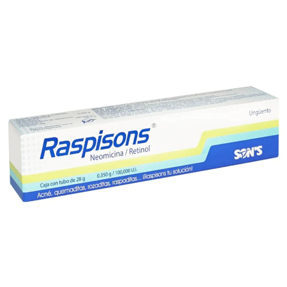 Raspisons (Neomicina/Retinol) Unguento Con 28 G