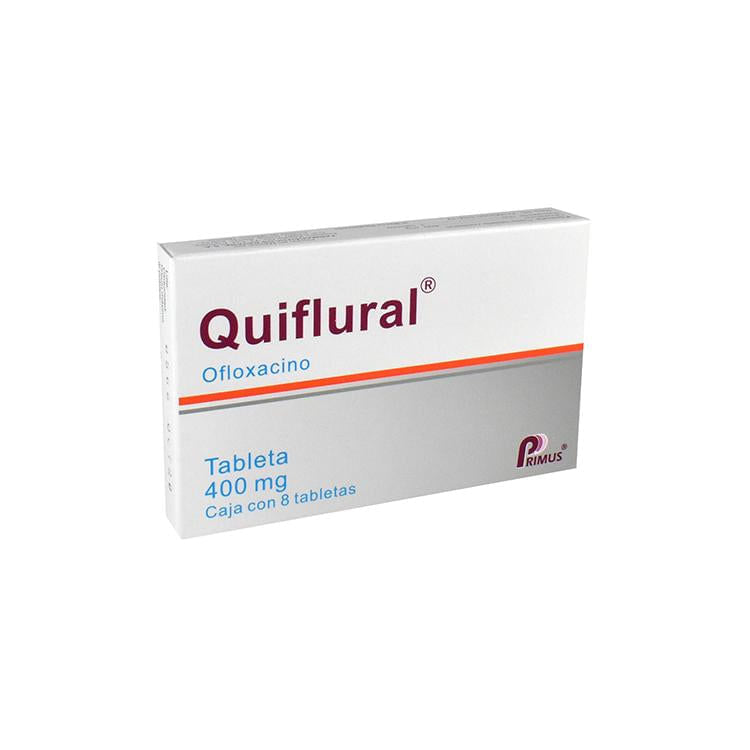 Quiflural 400 Mg Con  8 Tabletas