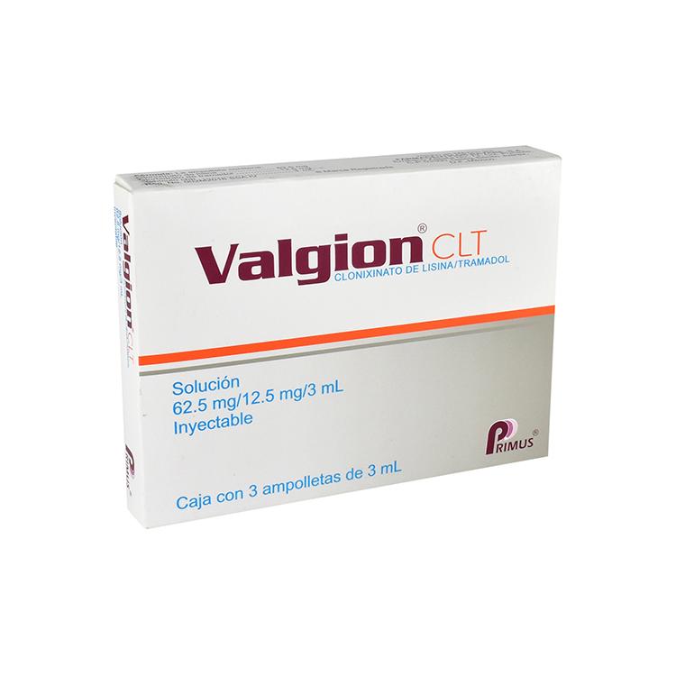 Valgion Clt 62.5 25 Mg 3 Ml Con 3 Amp