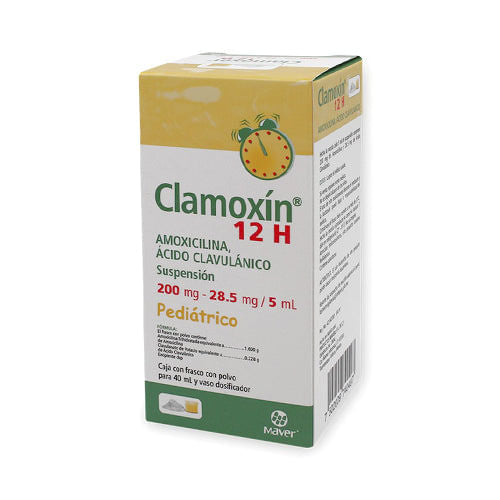 Clamoxin Suspension Pediatrica 12 Horas 40 Ml