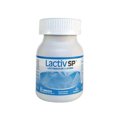 Lactiv Lactiv Sp (Lactobacilos/Avena) Con 30 Tabletas Masticables