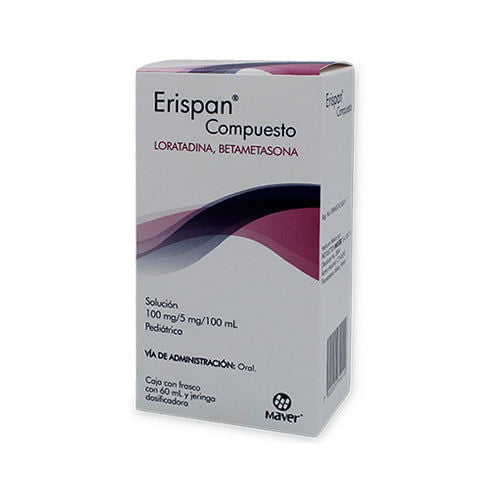 Erispan Compuesto Solucion Pediatrica 100 Mg/5 Mg/100 Ml