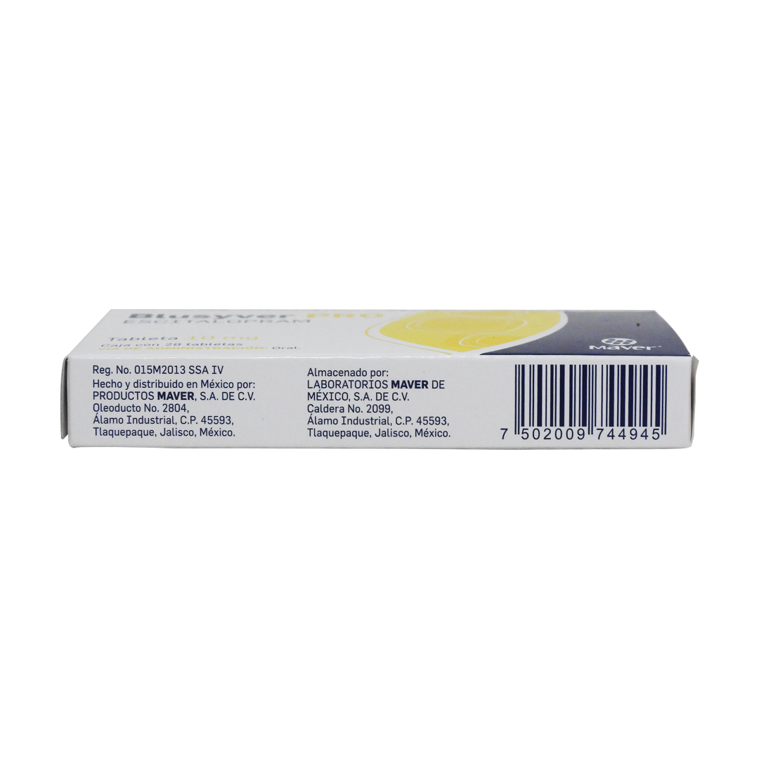 Blusyver-Pro (Escitalopram) 10 Mg Con 28 Tabletas