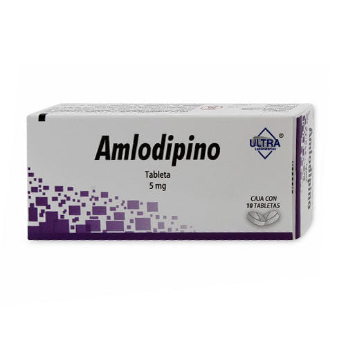 Amlodipino 5 Mg Tabletas Con 10 Ultra