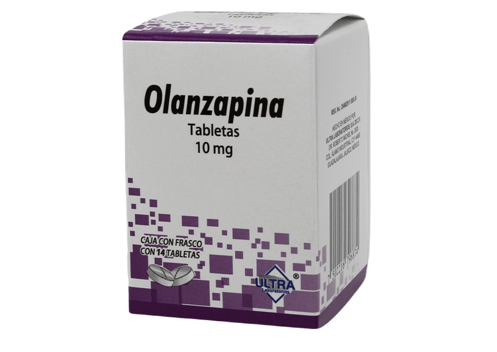 Olanzapina 10 Mg Con 14 Tabletas