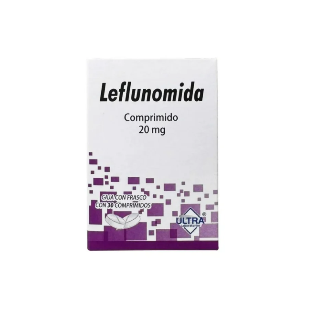 Leflunomida 20 Mg Frasco Con 30 Comprimidos Ultralab