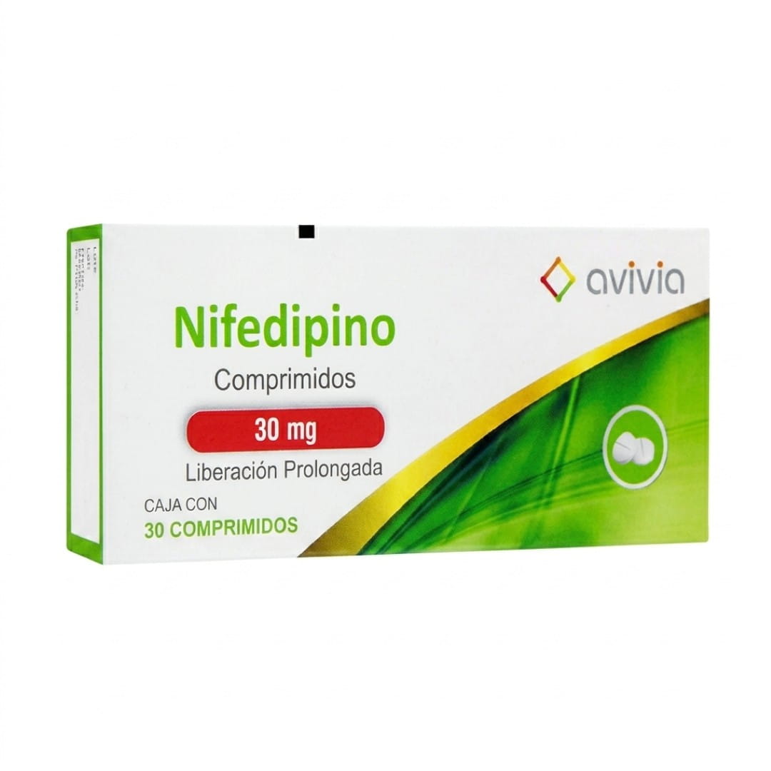 Nifedipino 30 Mg C/30 Comprimidos Libre Prolongacion Avivia