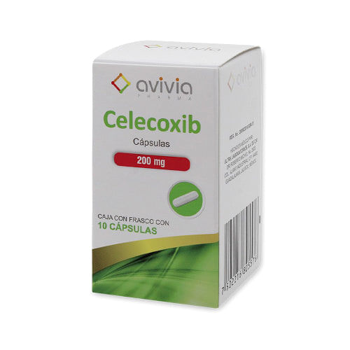 Celecoxib (Celebrex) 200 Mg Con 10 Capsulas