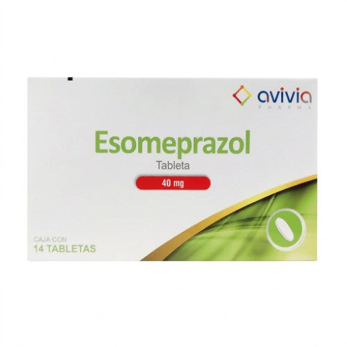 Esomeprazol 40 Mg Con 14 Tabletas Avivia