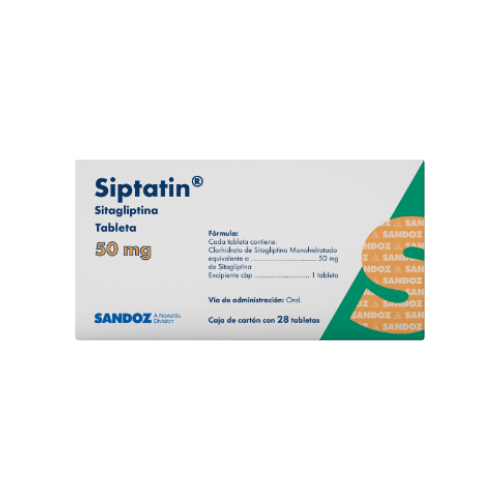 Siptatin 50 Mg Con 28 Tabletas