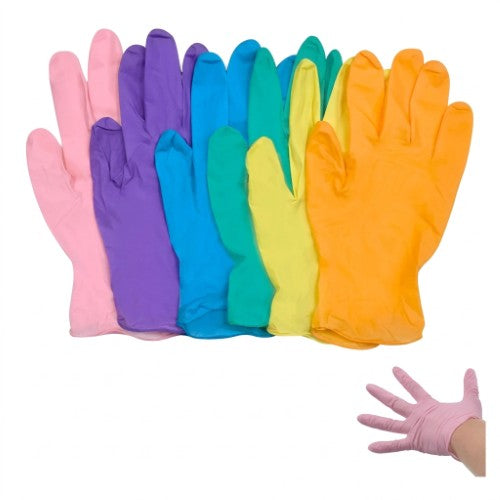Guantes Ambiderm Kids Gloves Colores Con 100