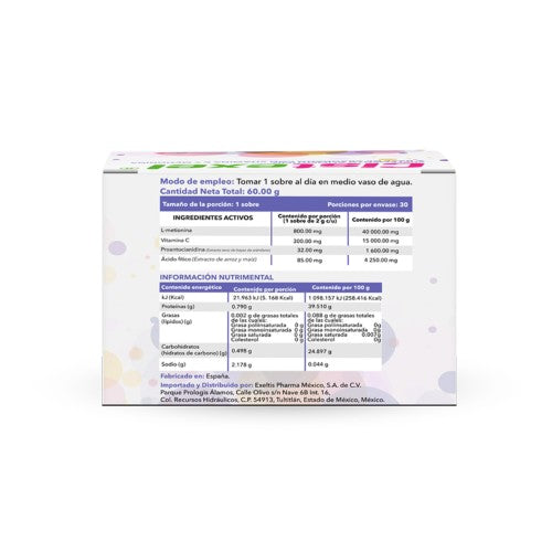 Cistexel Suplemento Alimenticio 60.00 G Con 30 Sobres